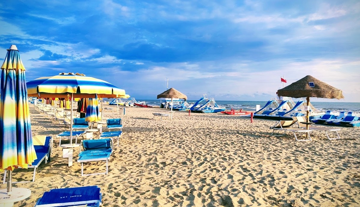 Strand und meer Rimini