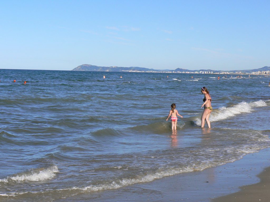 Urlaub mit Blick auf das Meer in Rimini